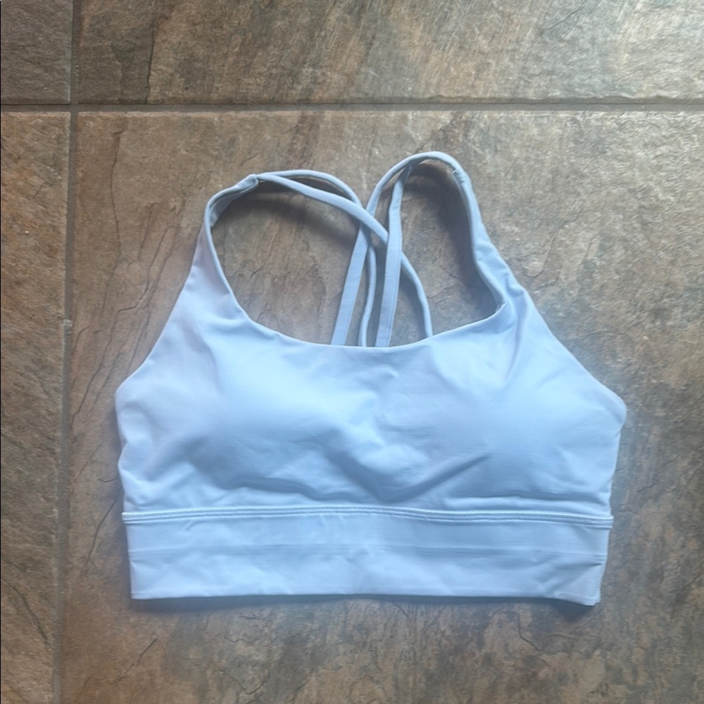 Lululemon Athletica Blue Sports Bra Size 10 brand new